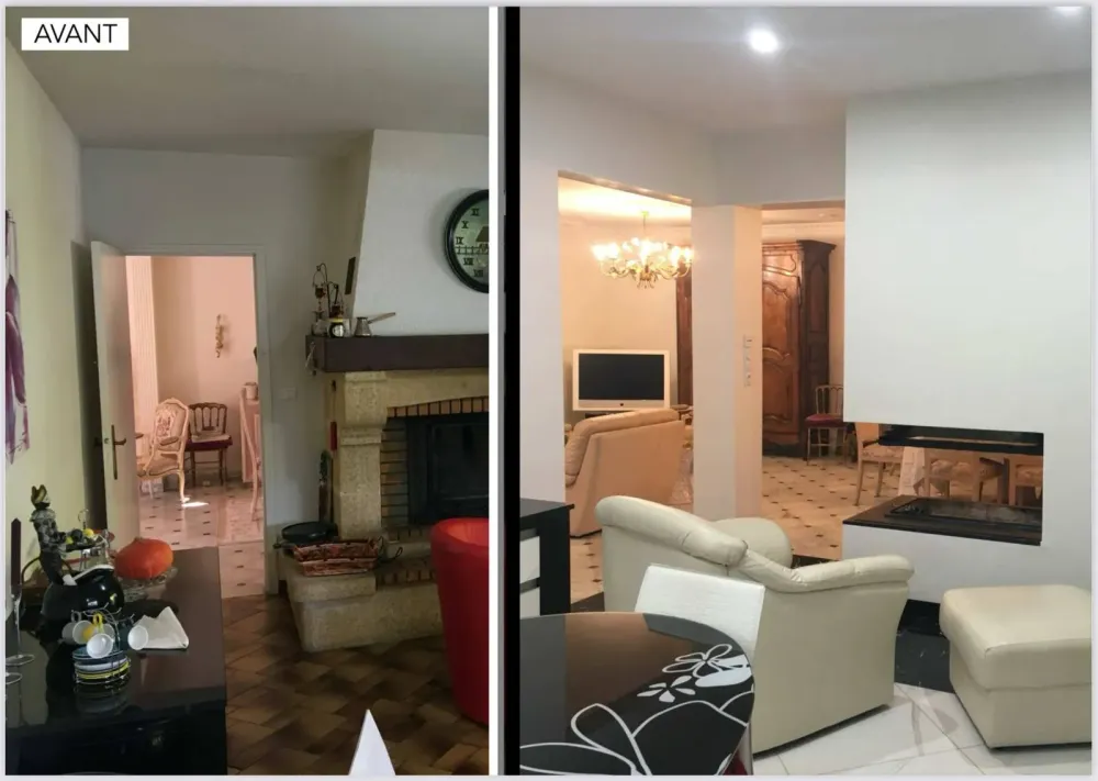 Réaménagement intérieur d’une maison à Bordeaux